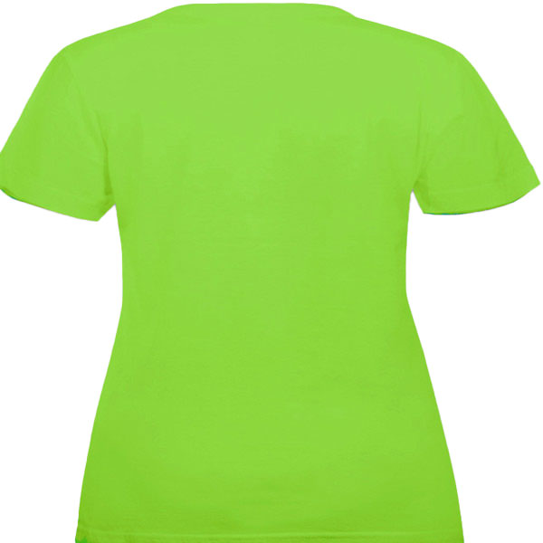 Camiseta Talla Grande Mujer Trasero